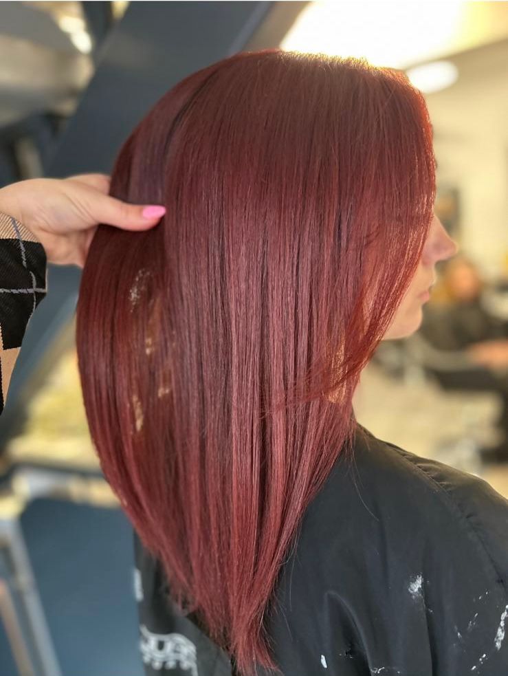Ladies hairstyle by Salon 64 Dereham Norfolk